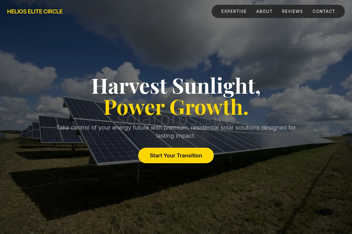 Generator Solar Panel