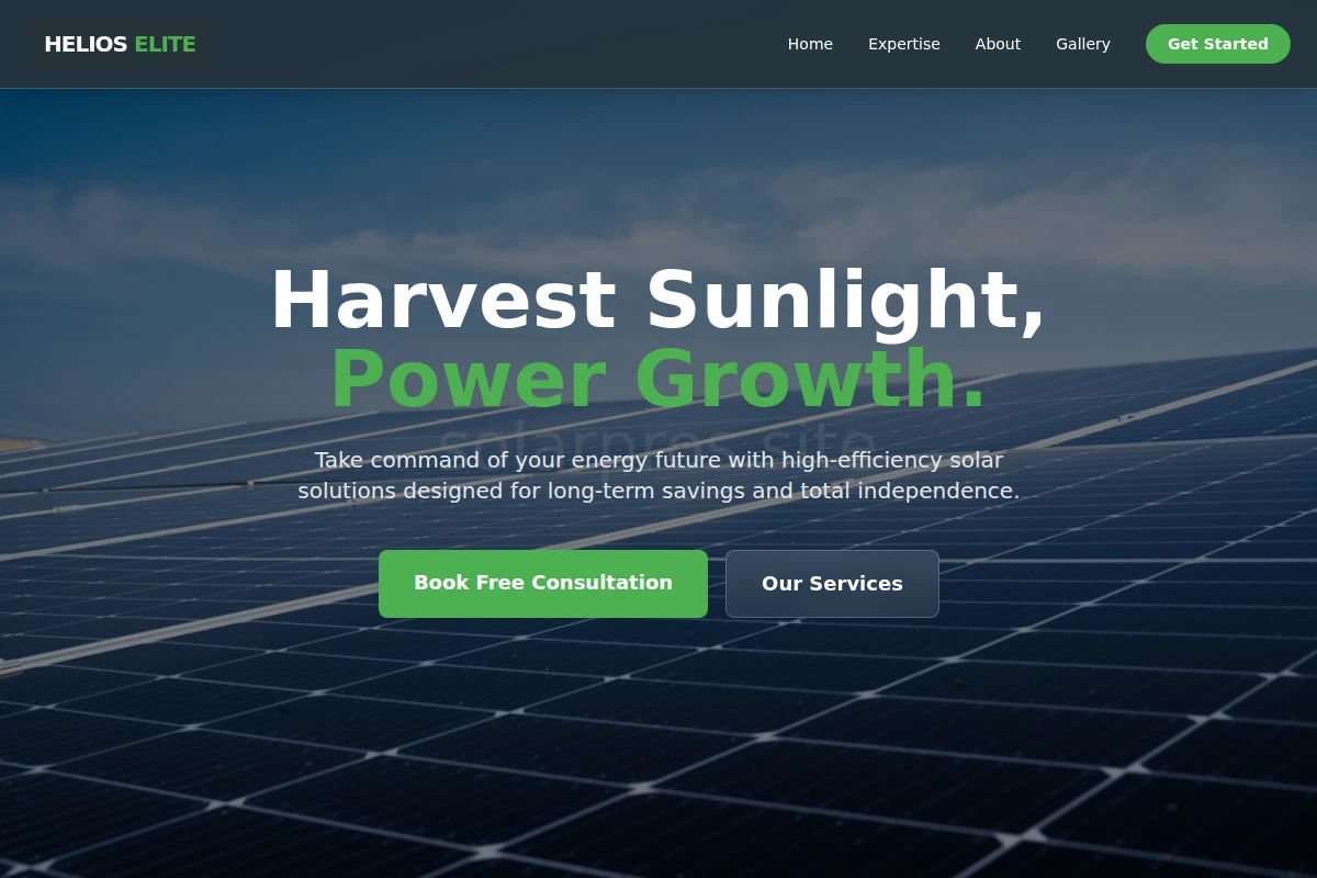 Grid Solar Panel