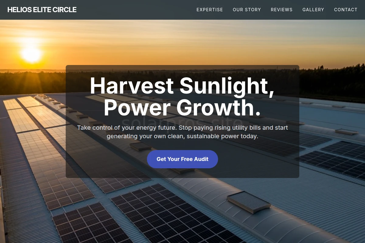 Audit Solar Panel